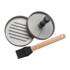 Stiskalnica za burgerje s silikonsko krtačko Texas