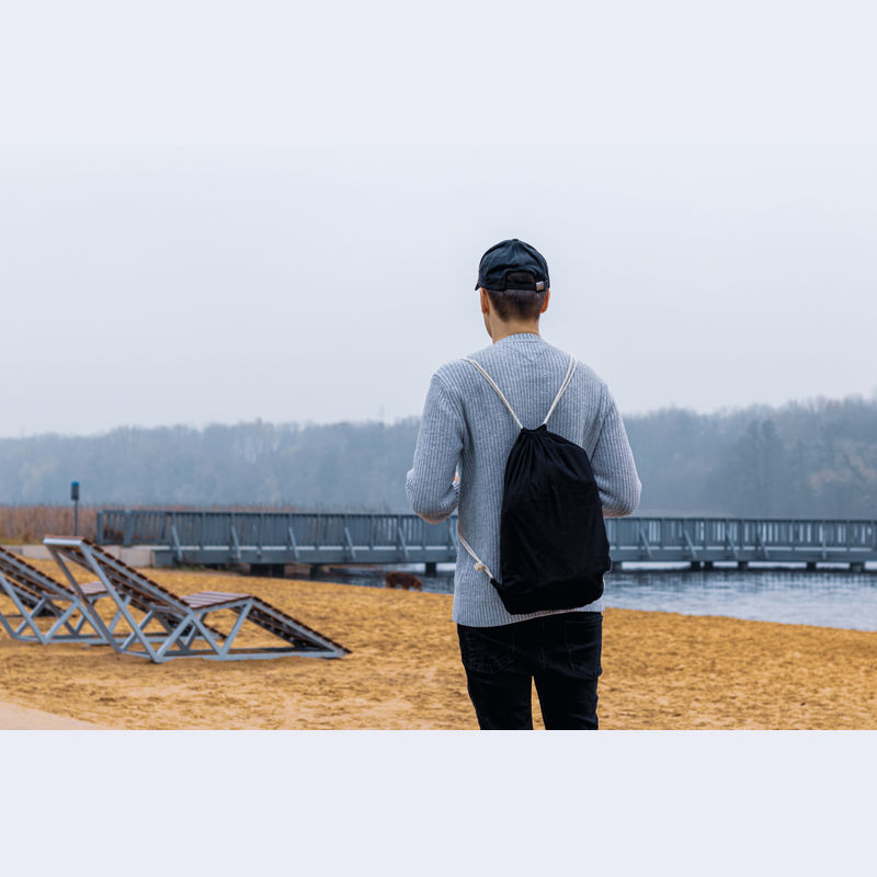 Bombažna športna torba Strandbek - slika 3