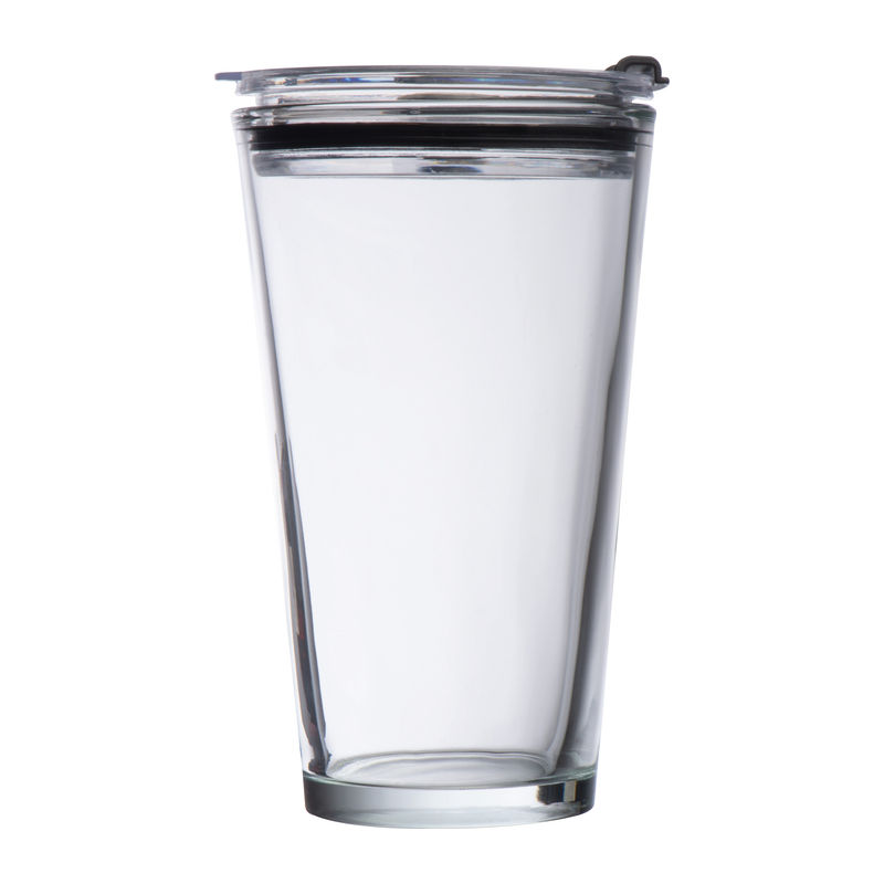 Steklena skodelica s pokrovom Wattenscheid 400 ml - slika 2