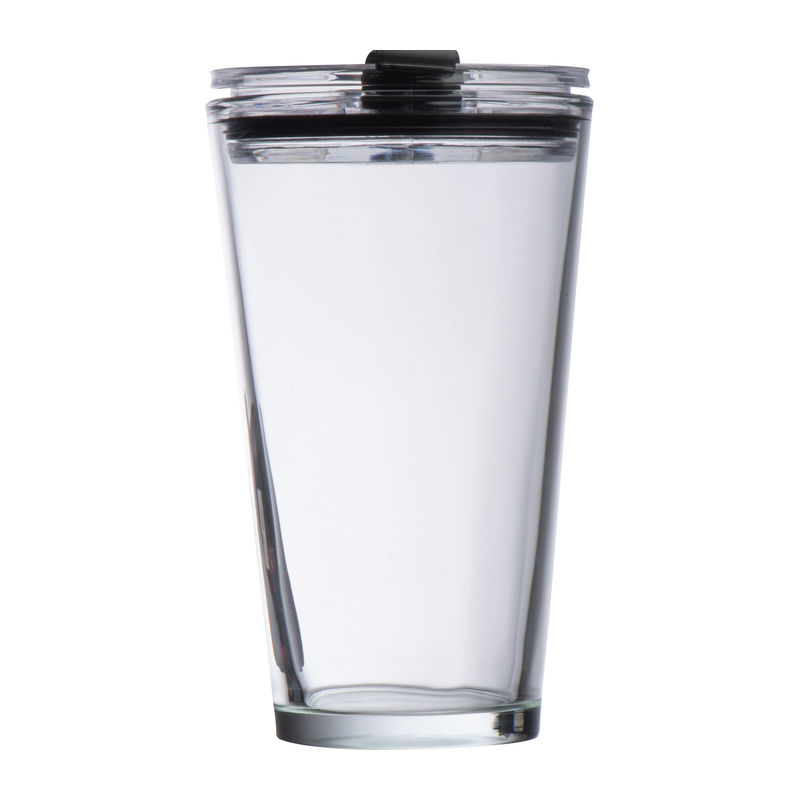 Steklena skodelica s pokrovom Wattenscheid 400 ml - slika 3