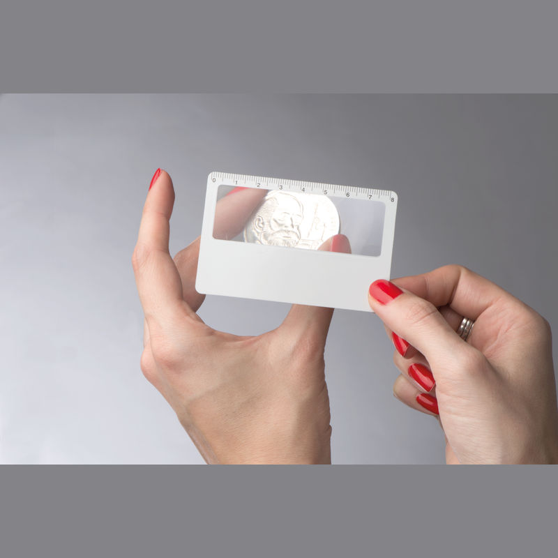 Povečevalno steklo v velikosti kreditne kartice Posen - slika 3