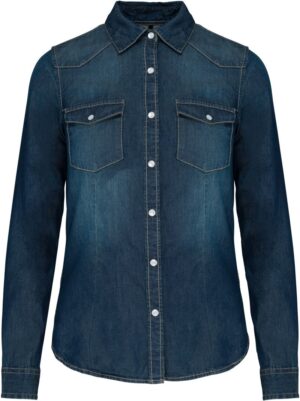 Jeans bluza z dolgimi rokavi