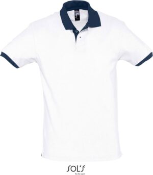 Dvobarvna 'Piqué' polo majica 'Prince'