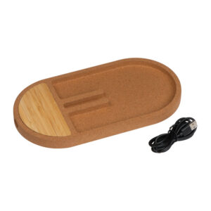 Namizni organizator z brezžičnim polnilcem Lancester