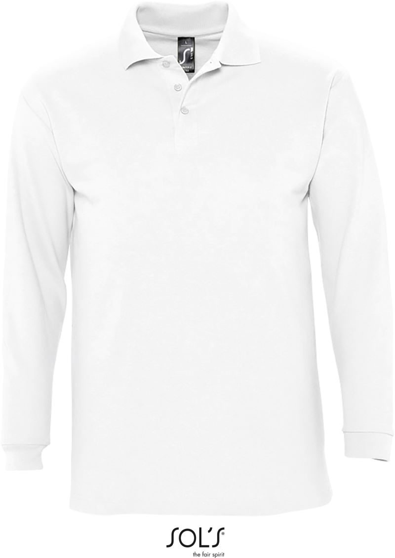 Piqué' polo majica 'Winter II' z dolgimi rokavi