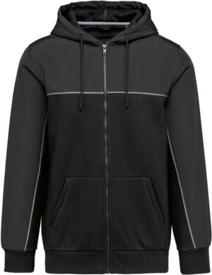 Delovna jopica s kapuco