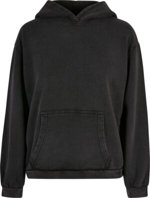 Ženski pulover s kapuco "Acid Wash"