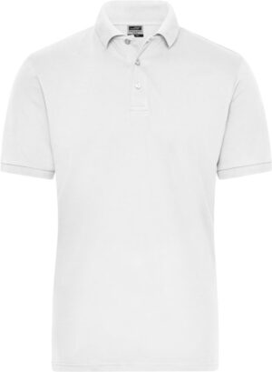 Moška organska delovna raztegljiva polo majica - Solid