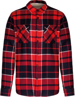 Flanelasta srajca s 'Sherpa' flis podlogo