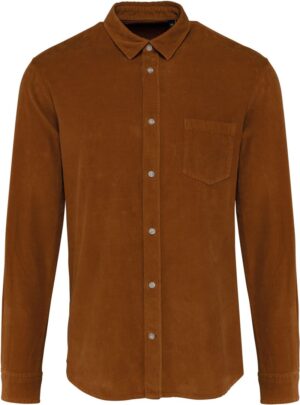 Žametna srajca z dolgimi rokavi