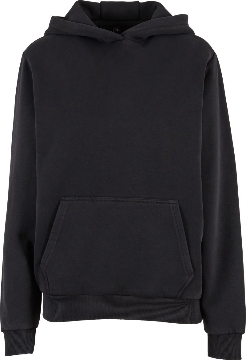 Ženski težek pulover s kapuco "Stonewash"