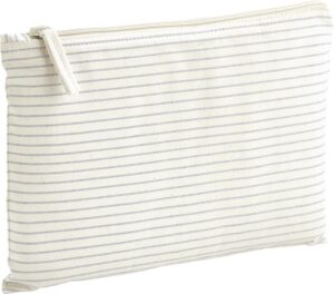 Črtasta torbica za dodatke