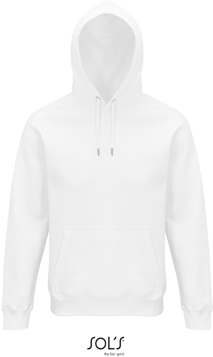 Unisex organski (Bio) 'Raglan' pulover s kapuco 'Stellar'