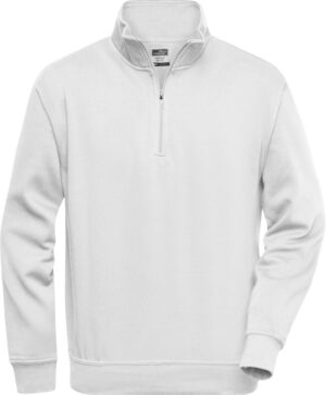 Delovni pulover s 1/4 zadrgo