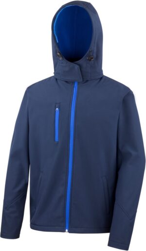 Moška 3-slojna Softshell jakna s kapuco