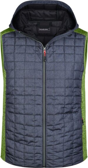 Moški hibridni pleten brezrokavnik