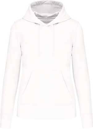 Ženski okolju prijazen pulover s kapuco