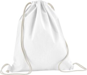 Bombažna vrečka za telovadbo (bombaž v prehodu)