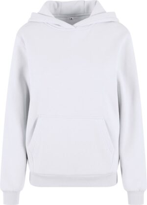 Ženski težek 'Fluffy' (kosmaten) pulover s kapuco