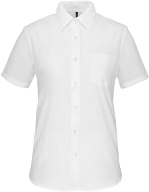 Poplin' bluza "Judith" s kratkimi rokavi