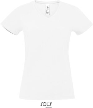 Ženska težka T-majica 'Imperial' z V-izrezom