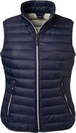 Ženski puhast brezrokavnik