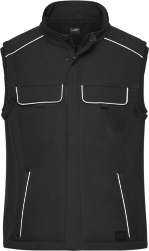 Delovni softshell brezrokavnik - Solid